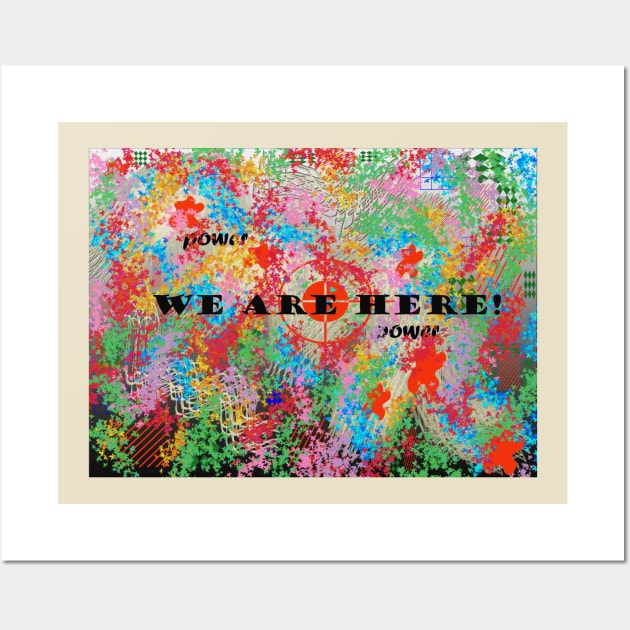 multicolor design for all who love colors and life Wall Art by Lamiabent